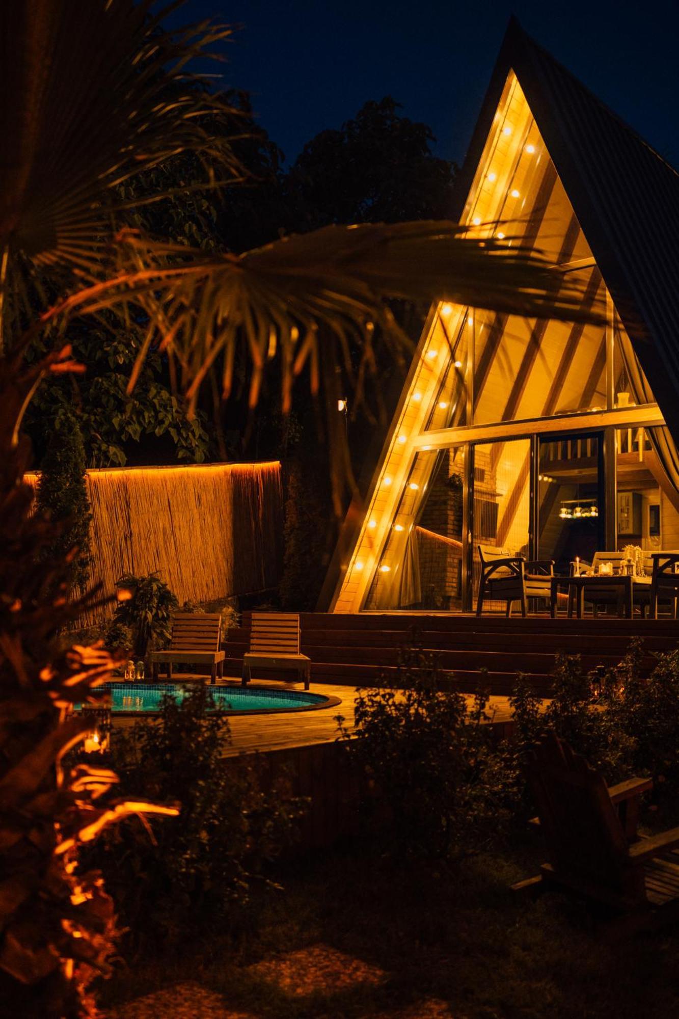 Вилла Bloom Sapanca - Palm Bungalov Экстерьер фото