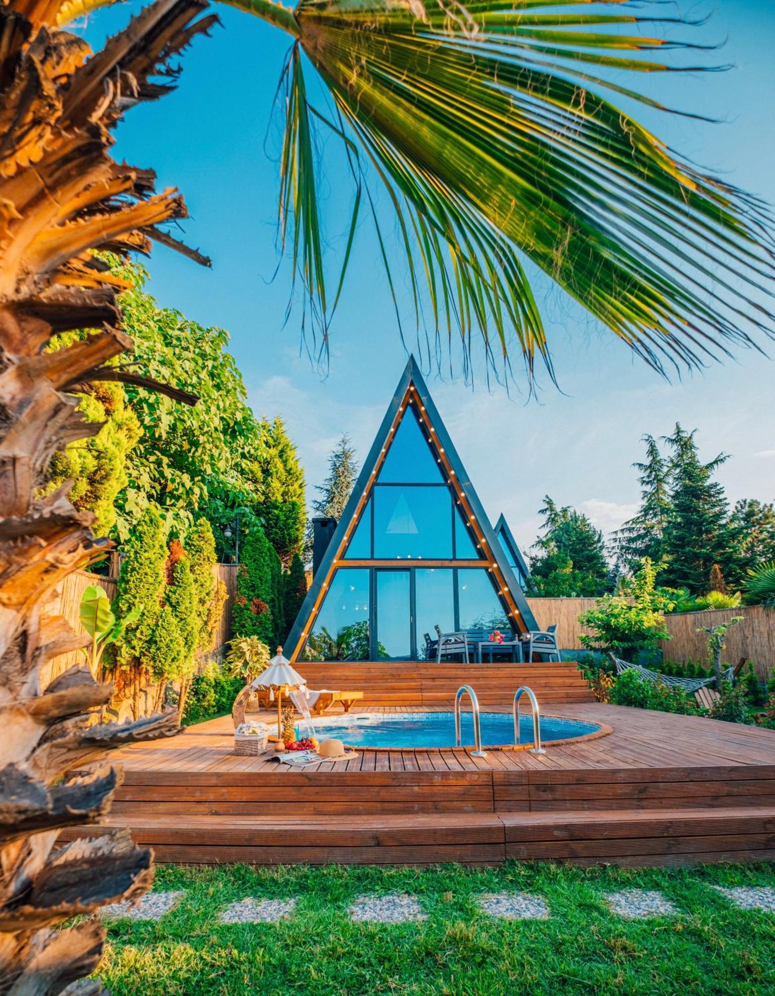 Вилла Bloom Sapanca - Palm Bungalov Экстерьер фото